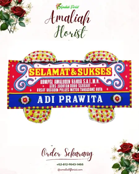 Papan Bunga Ucapan Selamat Ballroom Wedding Serpong