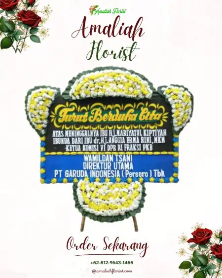 Papan Bunga Duka Ballroom Wedding Serpong